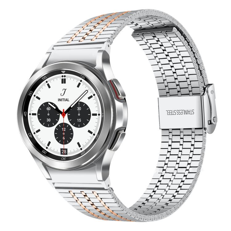 Bracelet de montre en acier inoxydable à sept perles xDfind, For Samsung Galaxy Watch Ultra / Ultra 2025, For Samsung Galaxy Watch8 / 8 Classic, For Samsung Galaxy Watch 7 / 6 / 5 / FE