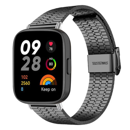 Bracelet de montre en acier inoxydable à sept perles xDfind, For Xiaomi Band 10 Pro/9 Pro/Redmi Watch 6/5/4, For Redmi Watch 3 Active / Watch 3 Lite, For Redmi Watch 3