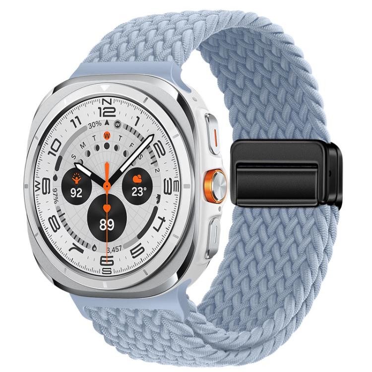 Bracelet de montre xDfind à boucle magnétique en nylon tressé, For Galaxy Watch Ultra2 2026 / 2025 / 1 2024, For Galaxy Watch9 / 8 / 8 Classic
