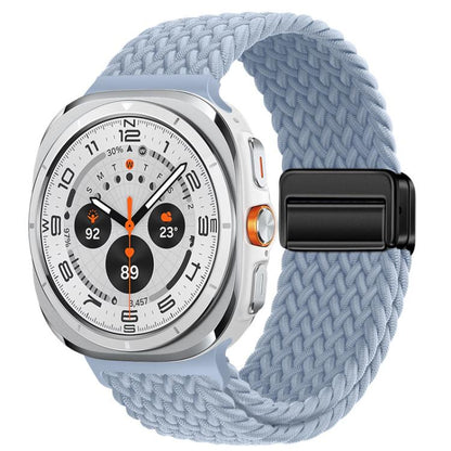 Bracelet de montre xDfind à boucle magnétique en nylon tressé, For Galaxy Watch Ultra2 2026 / 2025 / 1 2024, For Galaxy Watch9 / 8 / 8 Classic