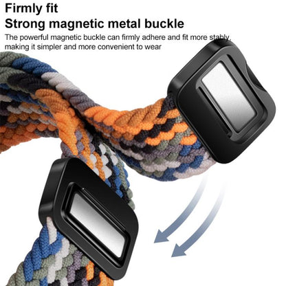 Bracelet de montre xDfind à boucle magnétique en nylon tressé, For Galaxy Watch Ultra2 2026 / 2025 / 1 2024, For Galaxy Watch9 / 8 / 8 Classic