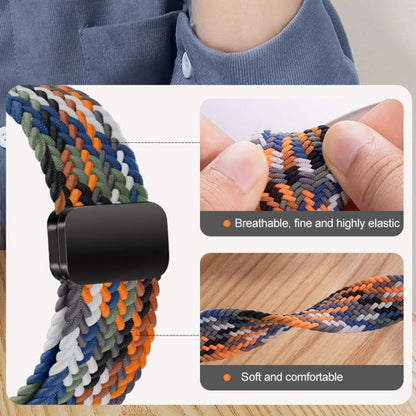 Bracelet de montre xDfind à boucle magnétique en nylon tressé, For Galaxy Watch Ultra2 2026 / 2025 / 1 2024, For Galaxy Watch9 / 8 / 8 Classic