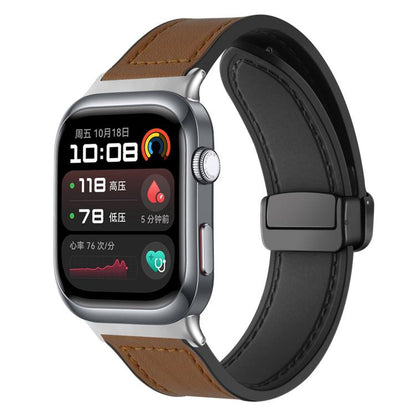 Bracelet de montre xDfind en silicone à motif Crazy Horse et boucle magnétique, For Huawei Watch Fit4 Pro / Fit4 / Fit3, For Huawei Watch D2