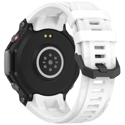 Bracelet de montre en silicone noir uni xDfind, For Amazfit T-Rex 3