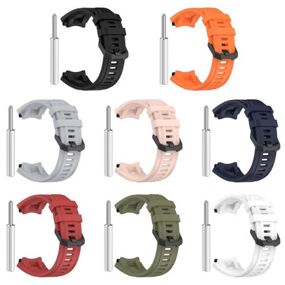 Bracelet de montre en silicone noir uni xDfind, For Amazfit T-Rex 3