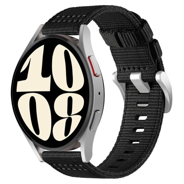 Bracelet de montre en nylon à deux sections xDfind, For Samsung Galaxy Watch Ultra / Ultra 2025, For Samsung Galaxy Watch8 / 8 Classic, For Samsung Galaxy Watch 7 / 6 / 5 / FE