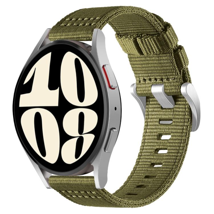 Bracelet de montre en nylon à deux sections xDfind, For Samsung Galaxy Watch Ultra / Ultra 2025, For Samsung Galaxy Watch8 / 8 Classic, For Samsung Galaxy Watch 7 / 6 / 5 / FE