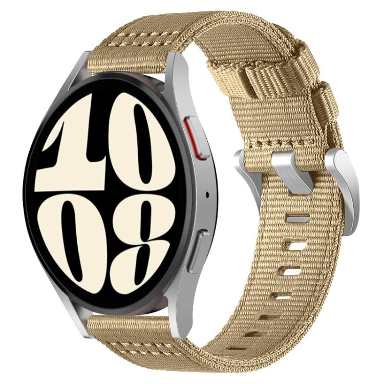 Bracelet de montre en nylon à deux sections xDfind, For Samsung Galaxy Watch Ultra / Ultra 2025, For Samsung Galaxy Watch8 / 8 Classic, For Samsung Galaxy Watch 7 / 6 / 5 / FE