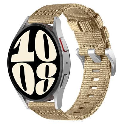 Bracelet de montre en nylon à deux sections xDfind, For Samsung Galaxy Watch Ultra / Ultra 2025, For Samsung Galaxy Watch8 / 8 Classic, For Samsung Galaxy Watch 7 / 6 / 5 / FE