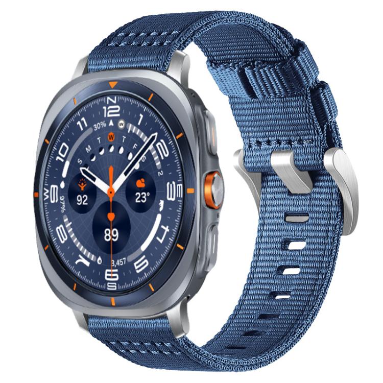 Bracelet de montre en nylon à deux sections xDfind, For Samsung Galaxy Watch Ultra / Ultra 2025, For Samsung Galaxy Watch8 / 8 Classic, For Samsung Galaxy Watch 7 / 6 / 5 / FE