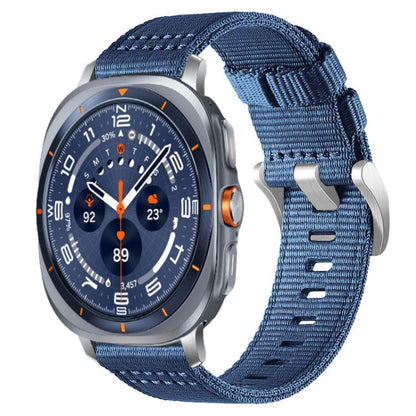 Bracelet de montre en nylon à deux sections xDfind, For Samsung Galaxy Watch Ultra / Ultra 2025, For Samsung Galaxy Watch8 / 8 Classic, For Samsung Galaxy Watch 7 / 6 / 5 / FE