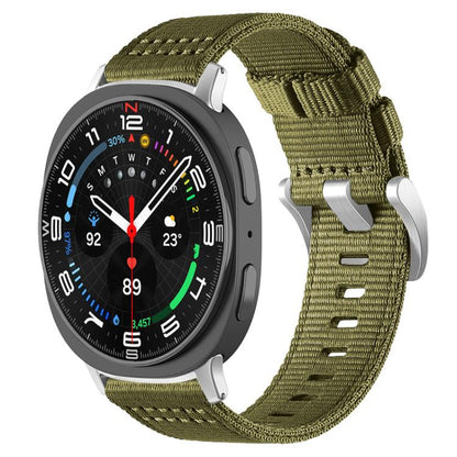 Bracelet de montre en nylon à deux sections xDfind, For Samsung Galaxy Watch Ultra / Ultra 2025, For Samsung Galaxy Watch8 / 8 Classic, For Samsung Galaxy Watch 7 / 6 / 5 / FE