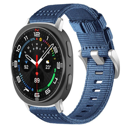 Bracelet de montre en nylon à deux sections xDfind, For Samsung Galaxy Watch Ultra / Ultra 2025, For Samsung Galaxy Watch8 / 8 Classic, For Samsung Galaxy Watch 7 / 6 / 5 / FE
