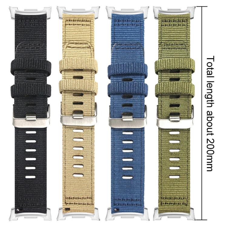 Bracelet de montre en nylon à deux sections xDfind, For Samsung Galaxy Watch Ultra / Ultra 2025, For Samsung Galaxy Watch8 / 8 Classic, For Samsung Galaxy Watch 7 / 6 / 5 / FE