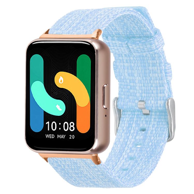 Bracelet de montre en toile de nylon xDfind, For Samsung Galaxy Watch Ultra / Ultra 2025, For Samsung Galaxy Watch8 / 8 Classic, For Samsung Galaxy Watch 7 / 6 / 5 / FE, For Samsung Galaxy Fit3