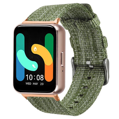 Bracelet de montre en toile de nylon xDfind, For Samsung Galaxy Watch Ultra / Ultra 2025, For Samsung Galaxy Watch8 / 8 Classic, For Samsung Galaxy Watch 7 / 6 / 5 / FE, For Samsung Galaxy Fit3