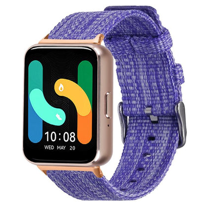 Bracelet de montre en toile de nylon xDfind, For Samsung Galaxy Watch Ultra / Ultra 2025, For Samsung Galaxy Watch8 / 8 Classic, For Samsung Galaxy Watch 7 / 6 / 5 / FE, For Samsung Galaxy Fit3