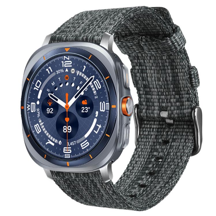 Bracelet de montre en toile de nylon xDfind, For Samsung Galaxy Watch Ultra / Ultra 2025, For Samsung Galaxy Watch8 / 8 Classic, For Samsung Galaxy Watch 7 / 6 / 5 / FE, For Samsung Galaxy Fit3