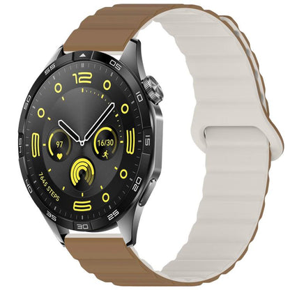 Bracelet de montre magnétique en silicone brillant xDfind Loop, 18mm, 20mm, 22mm