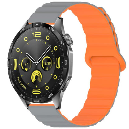 Bracelet de montre magnétique en silicone brillant xDfind Loop, 18mm, 20mm, 22mm