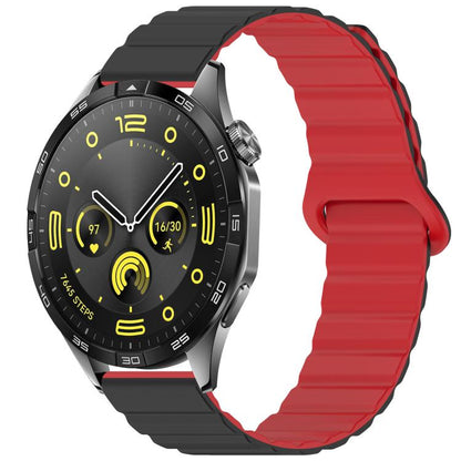 Bracelet de montre magnétique en silicone brillant xDfind Loop, 18mm, 20mm, 22mm