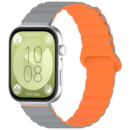 Bracelet de montre magnétique en silicone brillant xDfind Loop, For Huawei Watch Fit4 Pro / Fit4 / Fit3