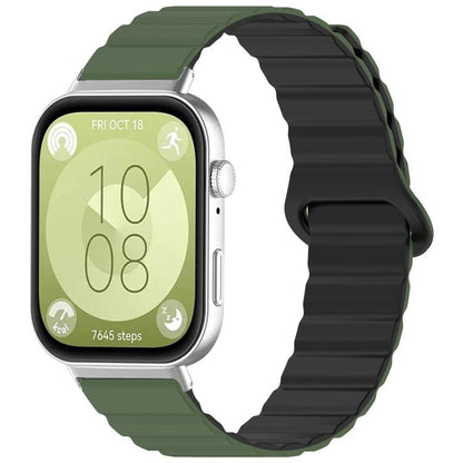 Bracelet de montre magnétique en silicone brillant xDfind Loop, For Huawei Watch Fit4 Pro / Fit4 / Fit3