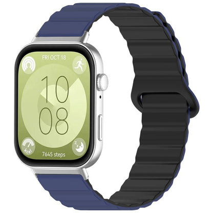 Bracelet de montre magnétique en silicone brillant xDfind Loop, For Huawei Watch Fit4 Pro / Fit4 / Fit3