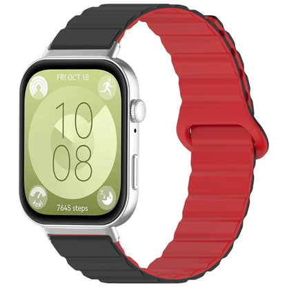 Bracelet de montre magnétique en silicone brillant xDfind Loop, For Huawei Watch Fit4 Pro / Fit4 / Fit3