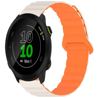 Bracelet de montre magnétique en silicone brillant xDfind Loop, For Garmin Fenix 8/7X/6X/5X 26mm, For Garmin Forerunner 45 / 45S / Swim 2