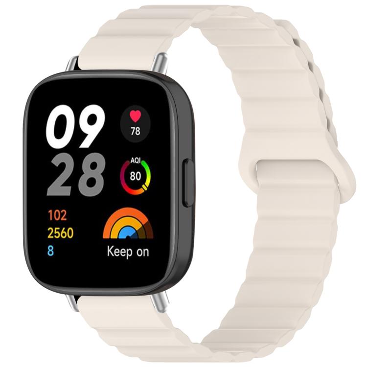 Bracelet de montre magnétique en silicone brillant xDfind Loop, For Xiaomi Band 10 Pro / 9 Pro / Redmi Watch 6, For Redmi Watch 3 Active / Watch 3 Lite, For Redmi Watch 3