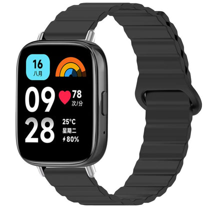 Bracelet de montre magnétique en silicone brillant xDfind Loop, For Xiaomi Band 10 Pro / 9 Pro / Redmi Watch 6, For Redmi Watch 3 Active / Watch 3 Lite, For Redmi Watch 3