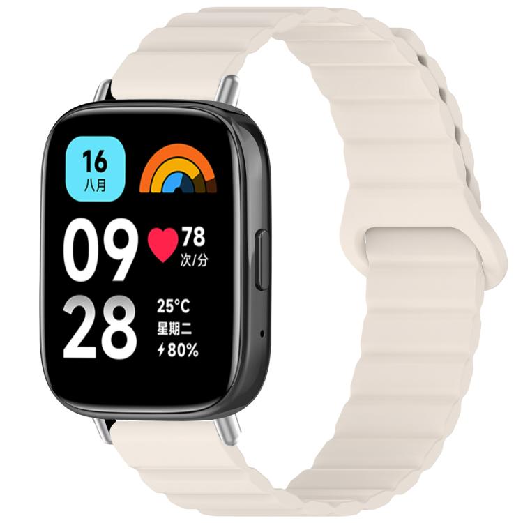 Bracelet de montre magnétique en silicone brillant xDfind Loop, For Xiaomi Band 10 Pro / 9 Pro / Redmi Watch 6, For Redmi Watch 3 Active / Watch 3 Lite, For Redmi Watch 3