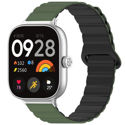 Bracelet de montre magnétique en silicone brillant xDfind Loop, For Xiaomi Band 10 Pro / 9 Pro / Redmi Watch 6, For Redmi Watch 3 Active / Watch 3 Lite, For Redmi Watch 3