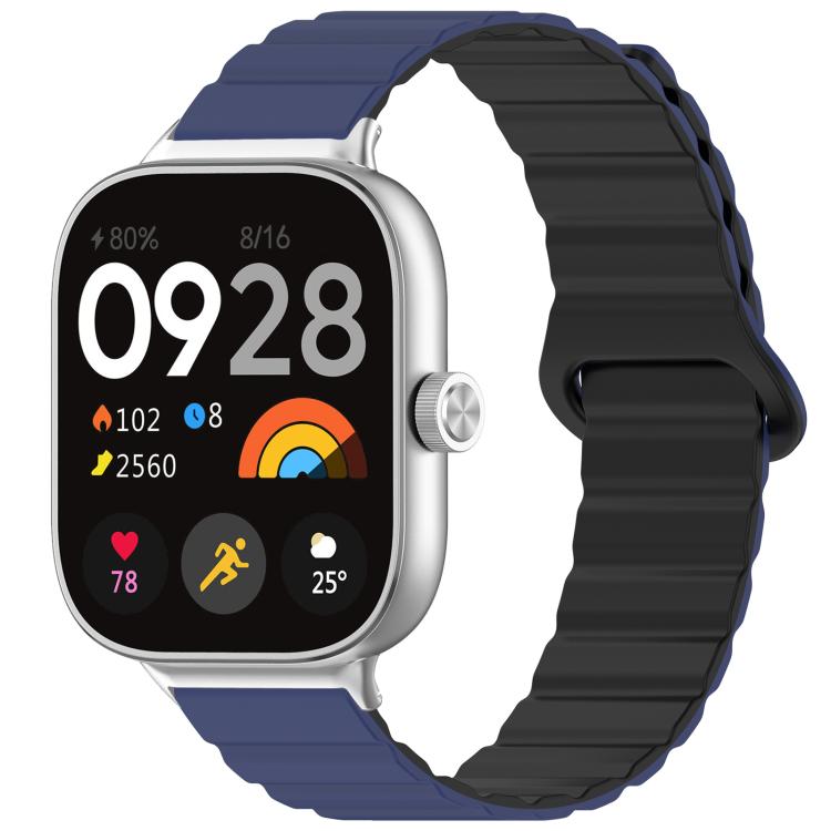 Bracelet de montre magnétique en silicone brillant xDfind Loop, For Xiaomi Band 10 Pro / 9 Pro / Redmi Watch 6, For Redmi Watch 3 Active / Watch 3 Lite, For Redmi Watch 3