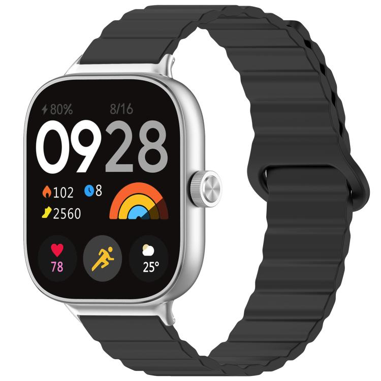 Bracelet de montre magnétique en silicone brillant xDfind Loop, For Xiaomi Band 10 Pro / 9 Pro / Redmi Watch 6, For Redmi Watch 3 Active / Watch 3 Lite, For Redmi Watch 3