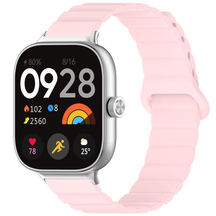 Bracelet de montre magnétique en silicone brillant xDfind Loop, For Xiaomi Band 10 Pro / 9 Pro / Redmi Watch 6, For Redmi Watch 3 Active / Watch 3 Lite, For Redmi Watch 3