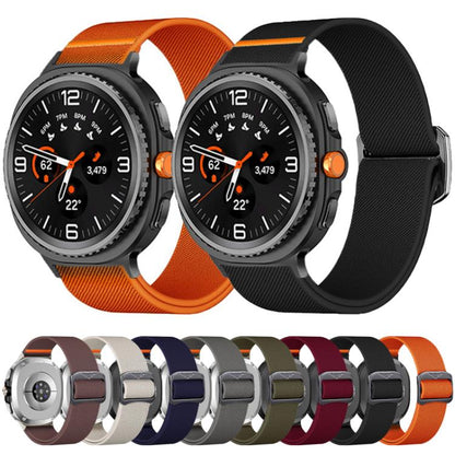 Bracelet de montre en nylon élastique xDfind, For Samsung Galaxy Watch8 / 8 Classic