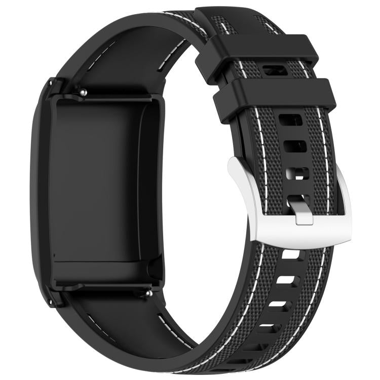Bracelet de montre hybride en nylon tressé et silicone xDfind, For WHOOP 5.0 / 4.0