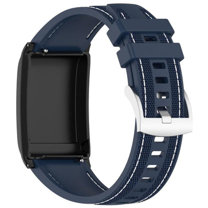 Bracelet de montre hybride en nylon tressé et silicone xDfind, For WHOOP 5.0 / 4.0