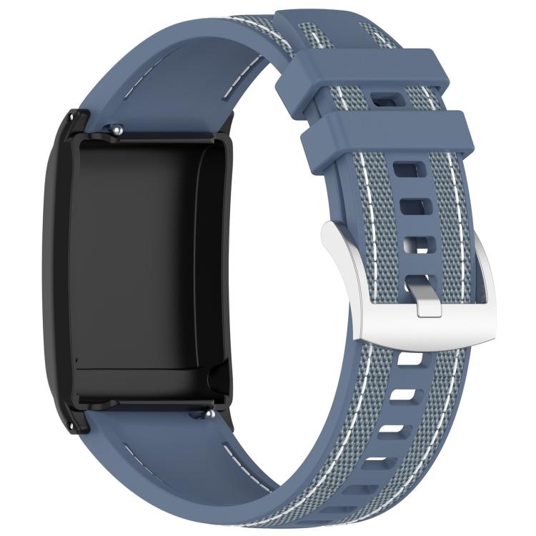 Bracelet de montre hybride en nylon tressé et silicone xDfind, For WHOOP 5.0 / 4.0