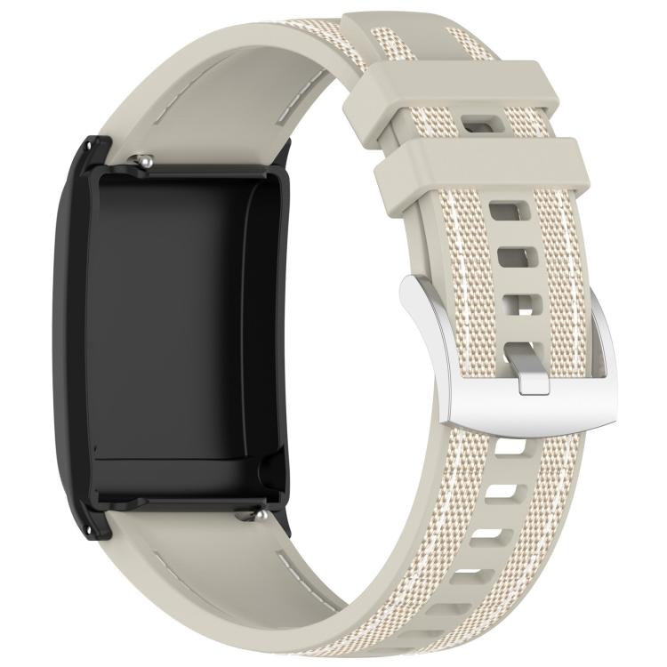 Bracelet de montre hybride en nylon tressé et silicone xDfind, For WHOOP 5.0 / 4.0