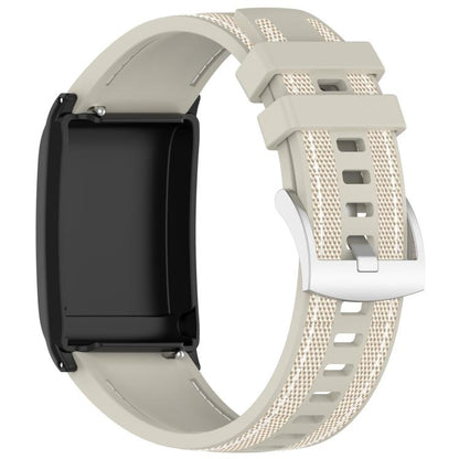 Bracelet de montre hybride en nylon tressé et silicone xDfind, For WHOOP 5.0 / 4.0