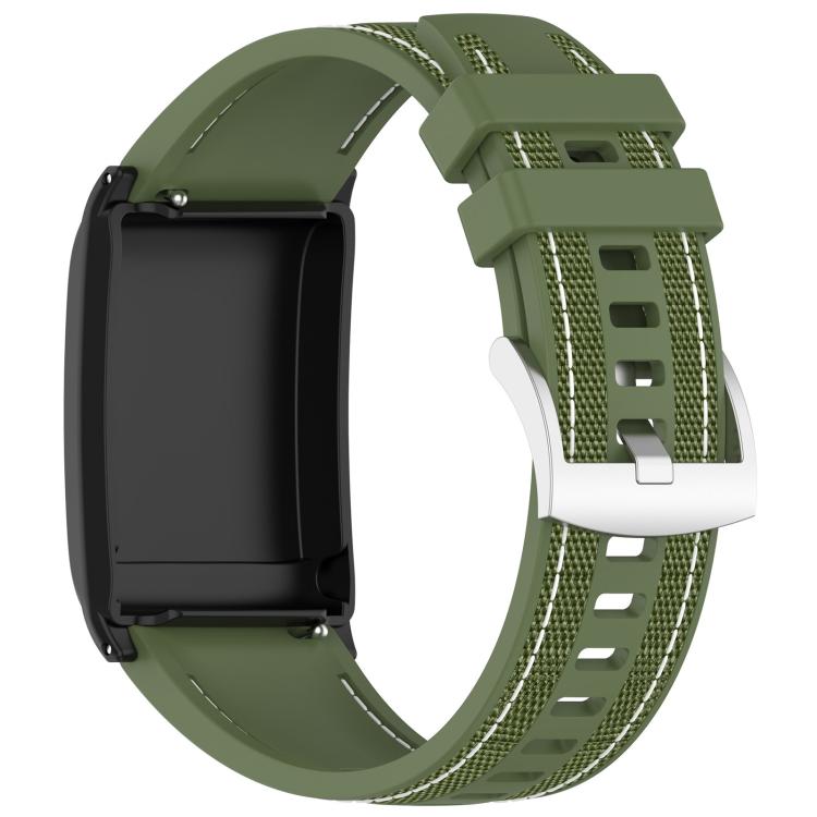 Bracelet de montre hybride en nylon tressé et silicone xDfind, For WHOOP 5.0 / 4.0