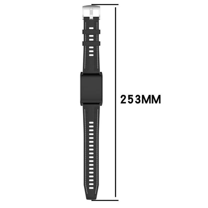 Bracelet de montre hybride en nylon tressé et silicone xDfind, For WHOOP 5.0 / 4.0