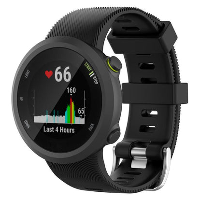 Bracelet de montre en silicone uni sergé xDfind, For Garmin Forerunner 45 / 45S / Swim 2