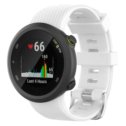 Bracelet de montre en silicone uni sergé xDfind, For Garmin Forerunner 45 / 45S / Swim 2