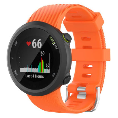 Bracelet de montre en silicone uni sergé xDfind, For Garmin Forerunner 45 / 45S / Swim 2