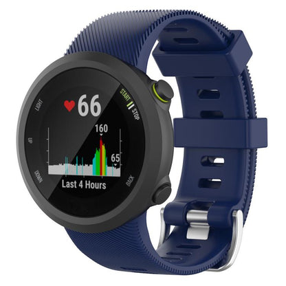 Bracelet de montre en silicone uni sergé xDfind, For Garmin Forerunner 45 / 45S / Swim 2