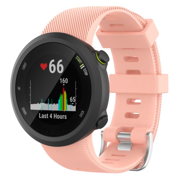 Bracelet de montre en silicone uni sergé xDfind, For Garmin Forerunner 45 / 45S / Swim 2
